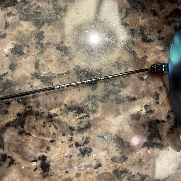 Ray Ban - AVIATOR Sunglasses - Total Black - Picture 9 of 10